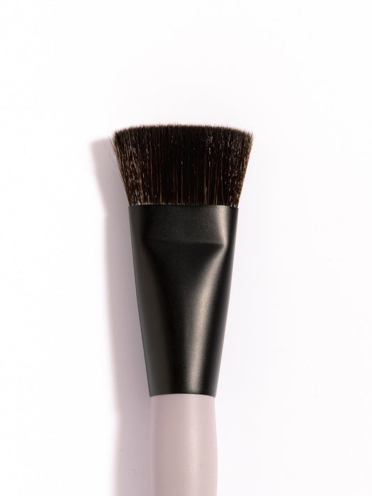 Untitled No 1 Jo Leversuch angled bronzer makeup brush with synthetic hair
