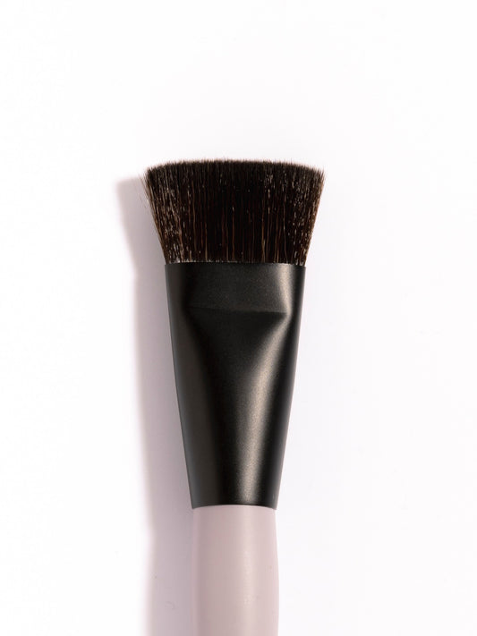 Untitled No 1 Jo Leversuch angled bronzer makeup brush with synthetic hair  